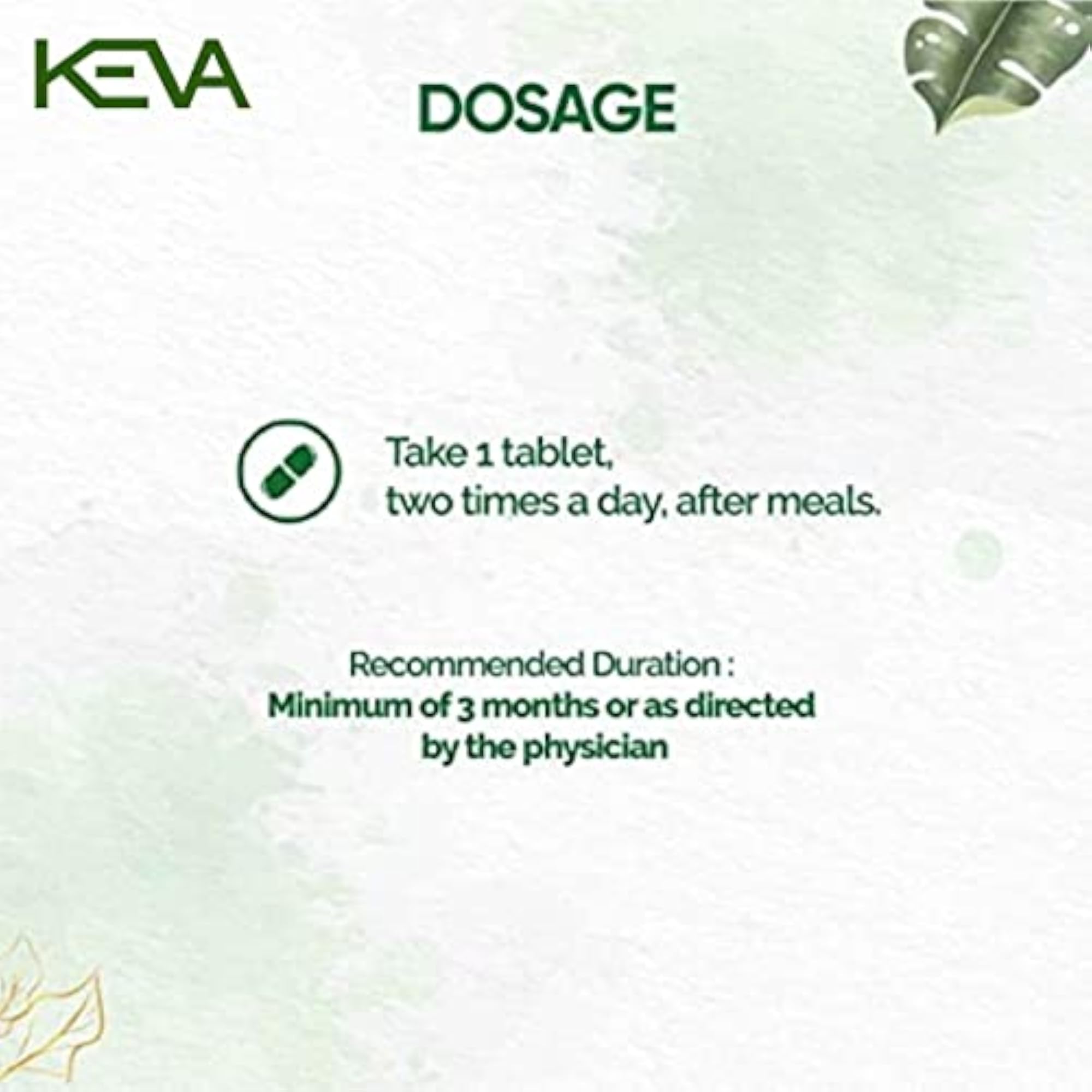 Keva NT Diaba Tablets, Natural Blood Sugar Control